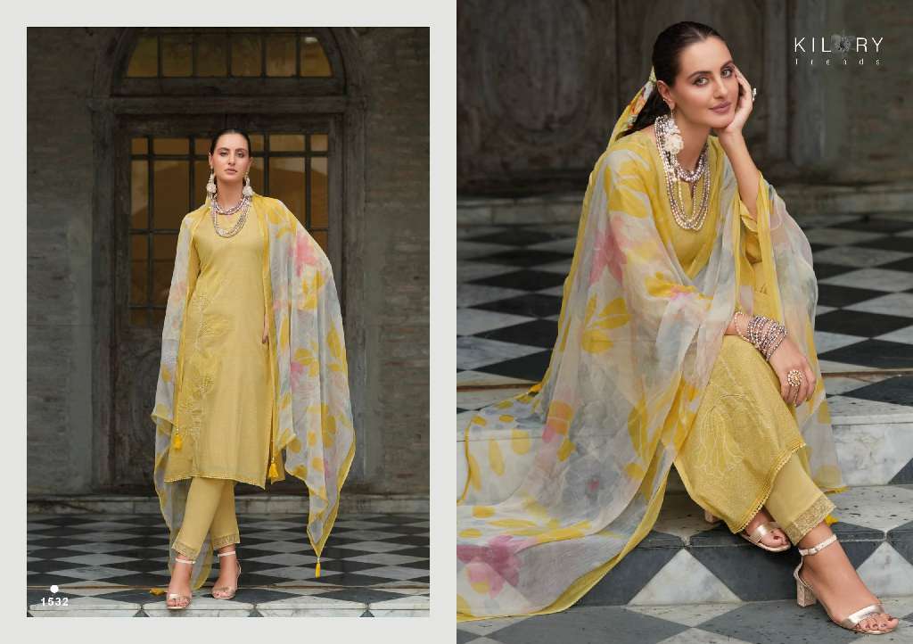 KILORY PRESENT SUMMER MUSE WHOLESALE PURE LAWN COTTON SUMMER SUITS