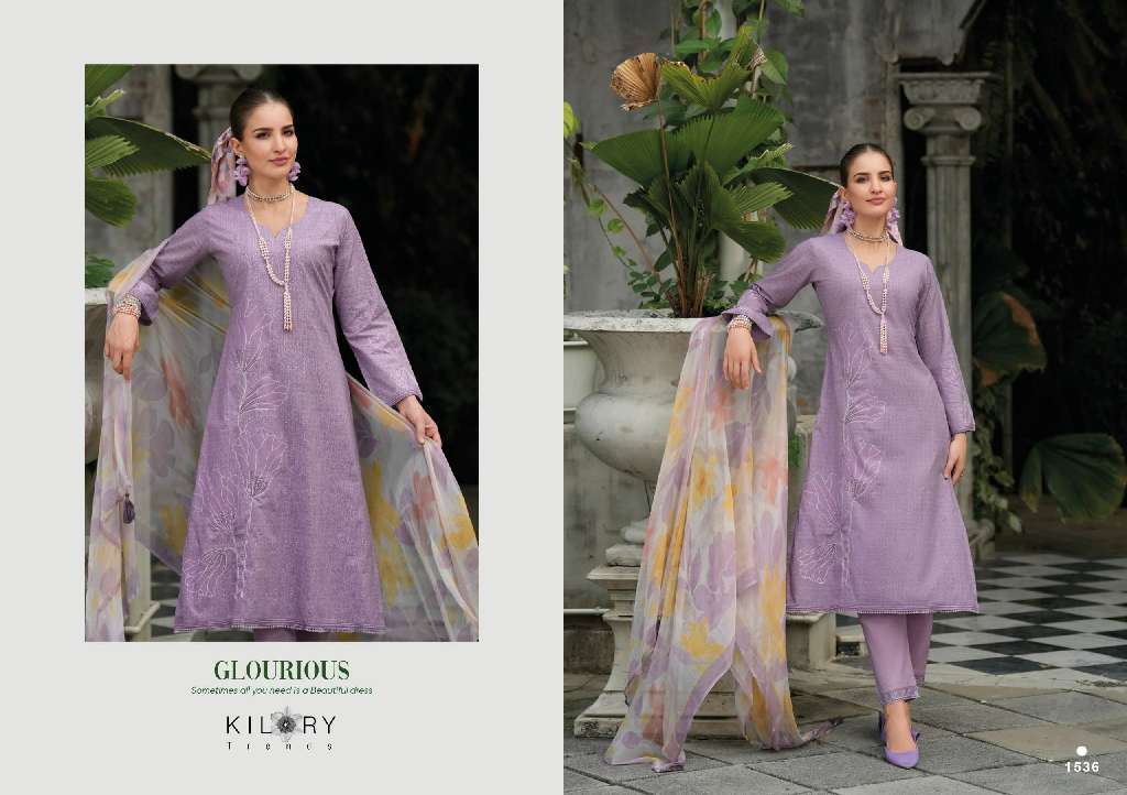 KILORY PRESENT SUMMER MUSE WHOLESALE PURE LAWN COTTON SUMMER SUITS
