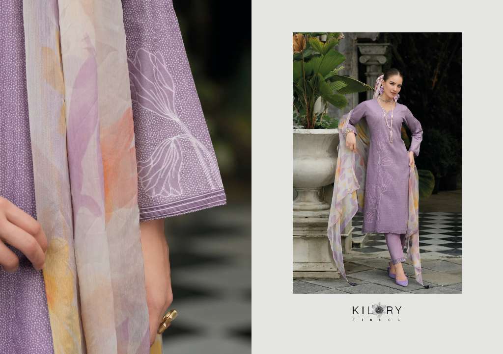 KILORY PRESENT SUMMER MUSE WHOLESALE PURE LAWN COTTON SUMMER SUITS