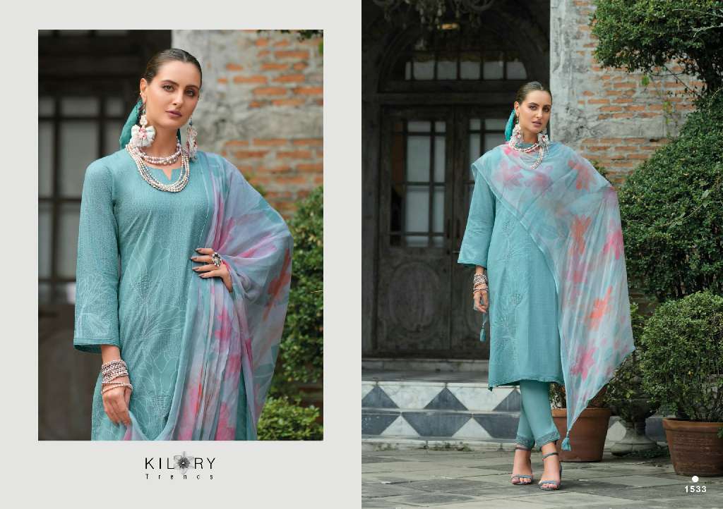 KILORY PRESENT SUMMER MUSE WHOLESALE PURE LAWN COTTON SUMMER SUITS