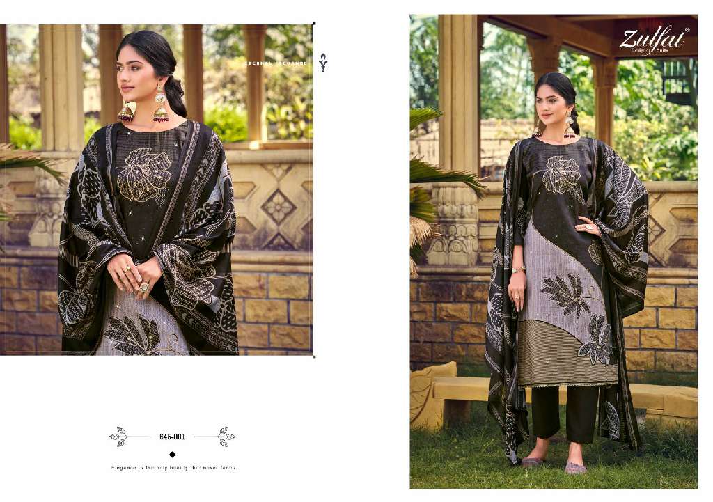 Zulfat Sajni Vol-7 Wholesale Pure Jam Cotton With Embroidery Work Dress Material
