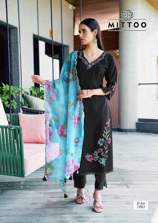 MITTOO LAUNCH SHREELEKHA WHOLESALE PURE MODAL VISCODE READYMADE SUITS