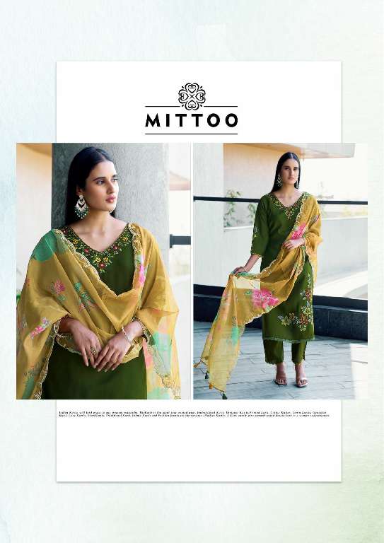 MITTOO LAUNCH SHREELEKHA WHOLESALE PURE MODAL VISCODE READYMADE SUITS