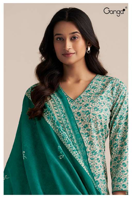GANGA PRESENT TRINITY S3536 WHOLESALE PREMIUM COTTON PRINTED SALWAR SUITS