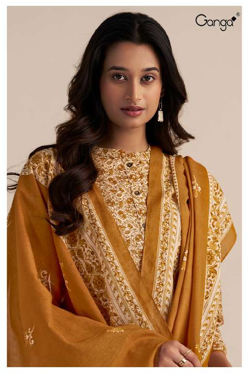 GANGA PRESENT TRINITY S3536 WHOLESALE PREMIUM COTTON PRINTED SALWAR SUITS