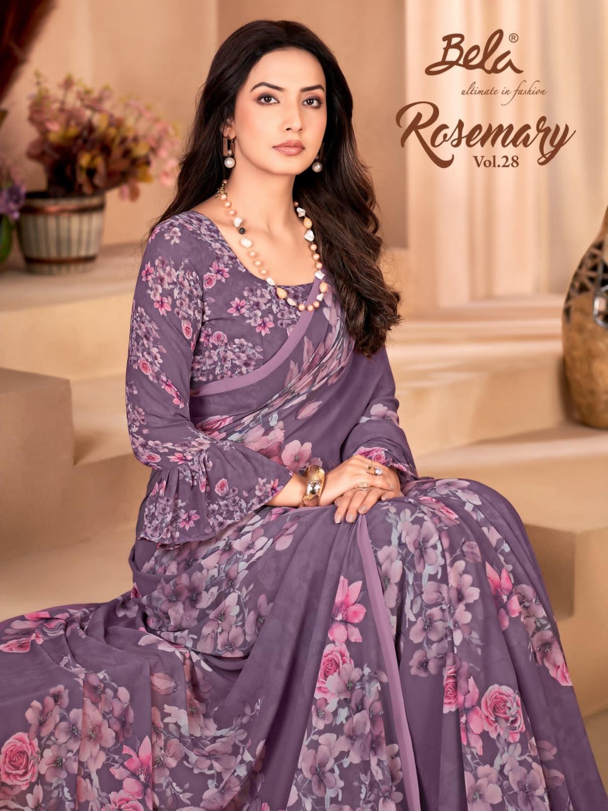 BELA FASHION ROSEMARY VOL 28 WITLESS SHOP TRENDY SAREE ONLINE