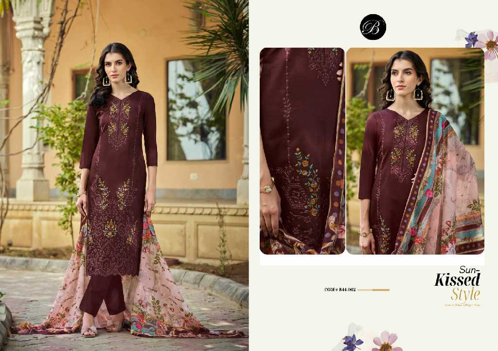 belliza zarqash vol 5 jam cotton unstitched suits