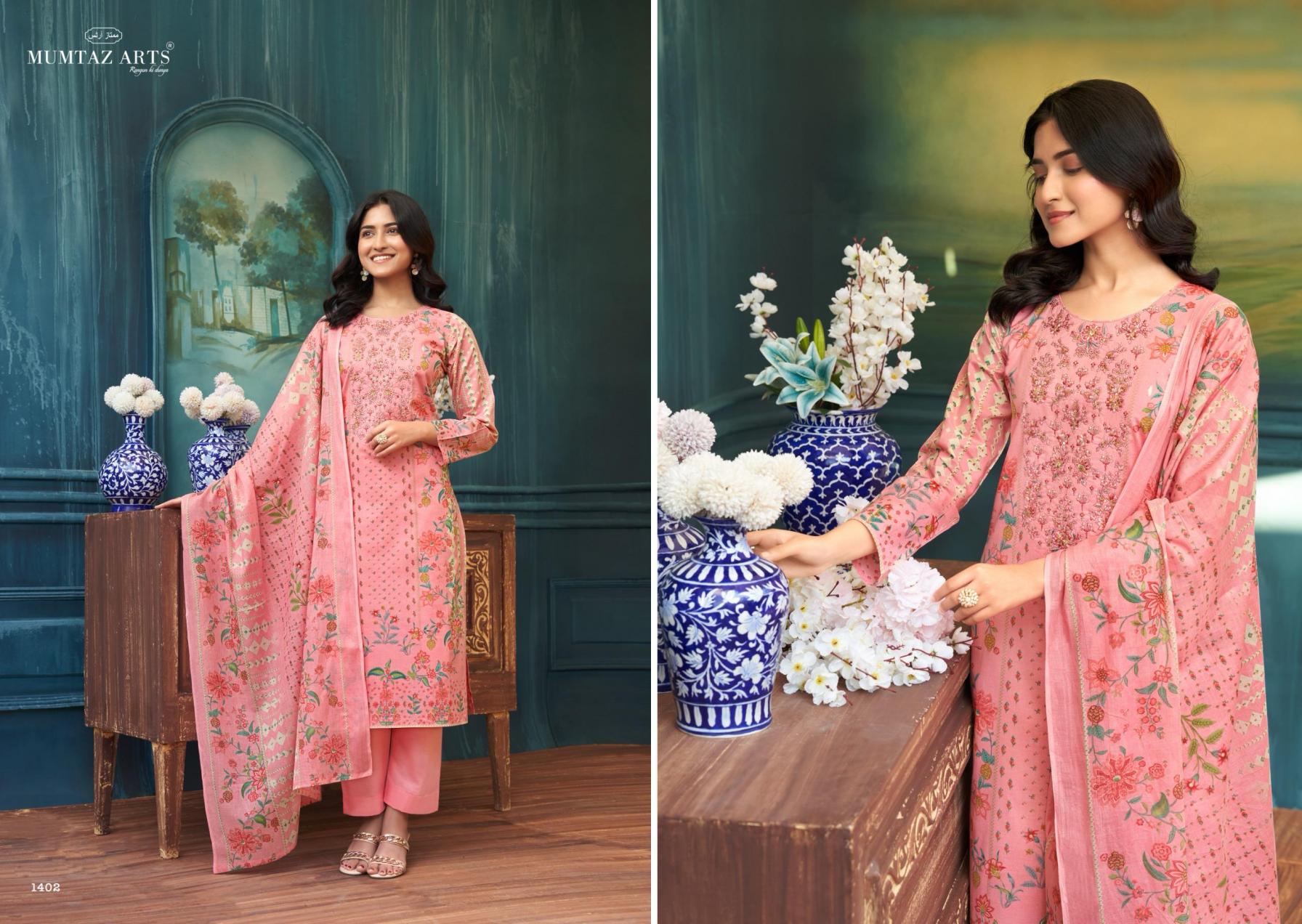 SAHIRA BY MUMTAZ ARTS KARACHI LAWN GORGEOUS LOOK UNSTITCH SUIT