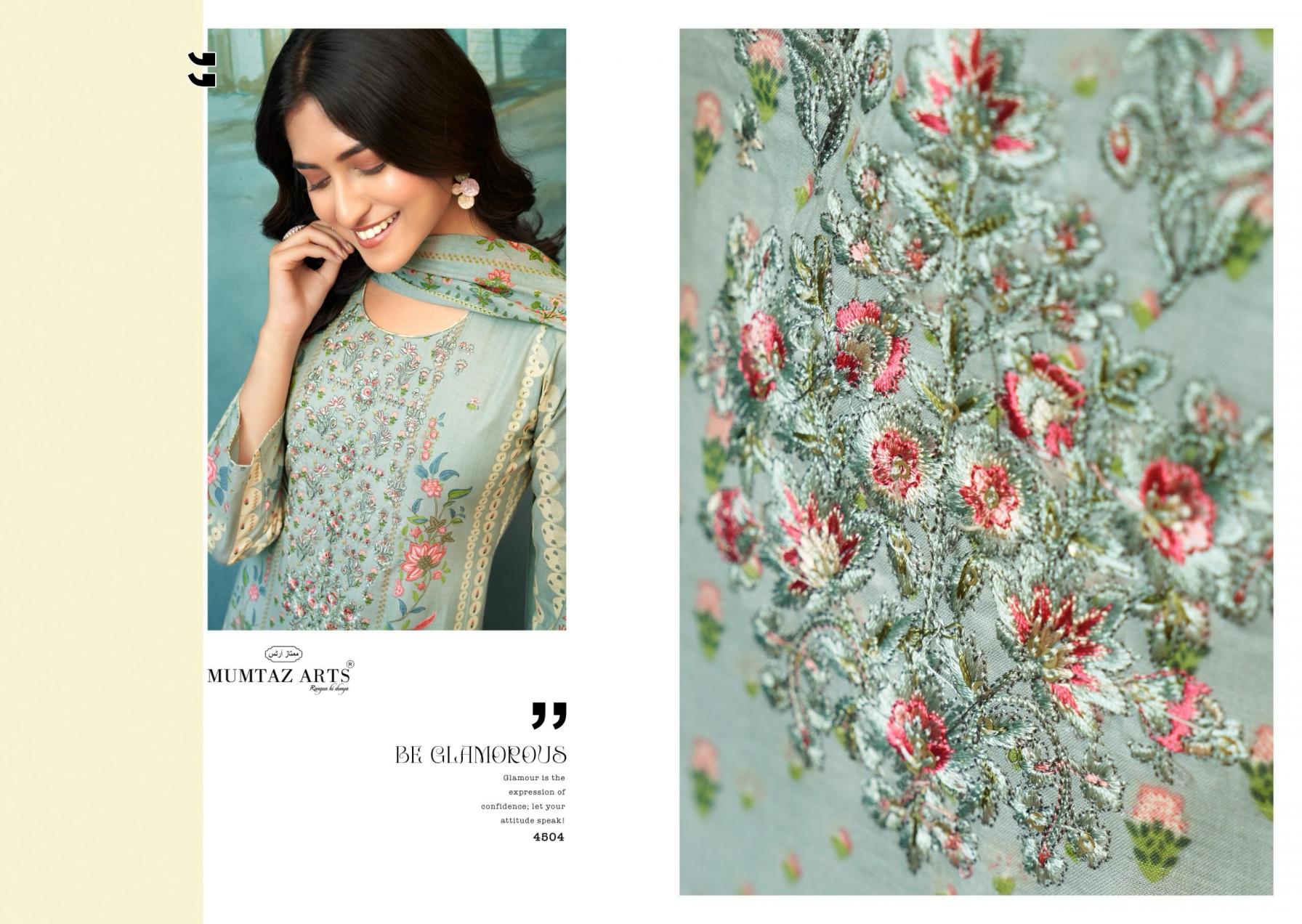 SAHIRA BY MUMTAZ ARTS KARACHI LAWN GORGEOUS LOOK UNSTITCH SUIT