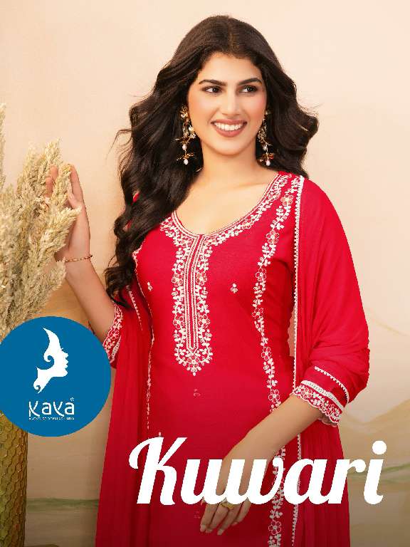 KAYA PRESENT KUWARI WHOLESALE PURE RAYON READYMADE STRAIGHT SUITS