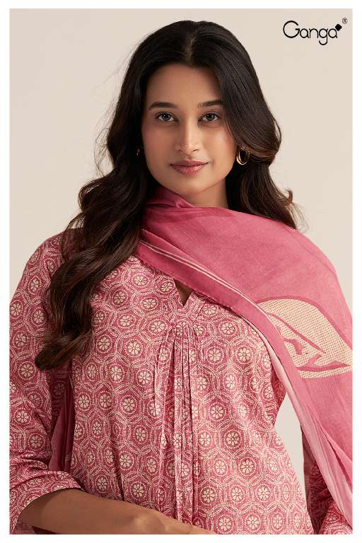 GANGA LENNON S3492 WHOLESALE PREMIUM COTTON PRINTED BEAUTIFUL SUMMER SUITS