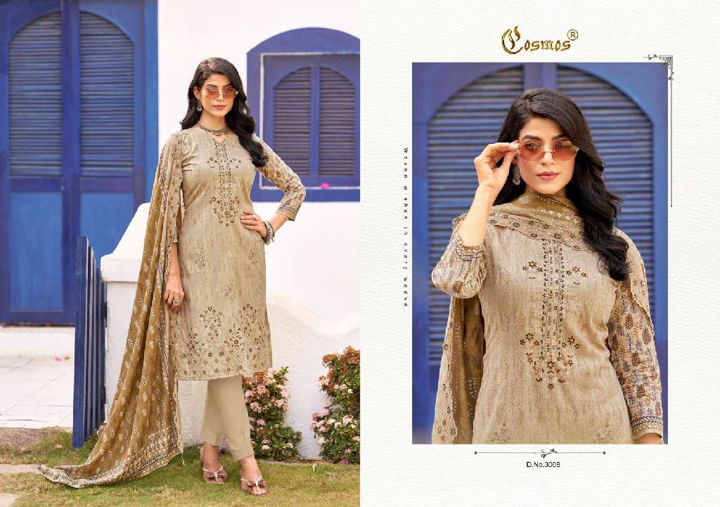 COSMOS BIN SAEED VOL-3 WHOLESALE DESIGNER PAKISATNI SUITS