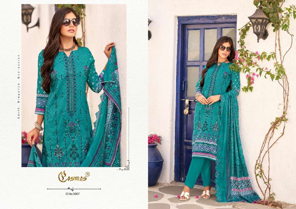COSMOS BIN SAEED VOL-3 WHOLESALE DESIGNER PAKISATNI SUITS