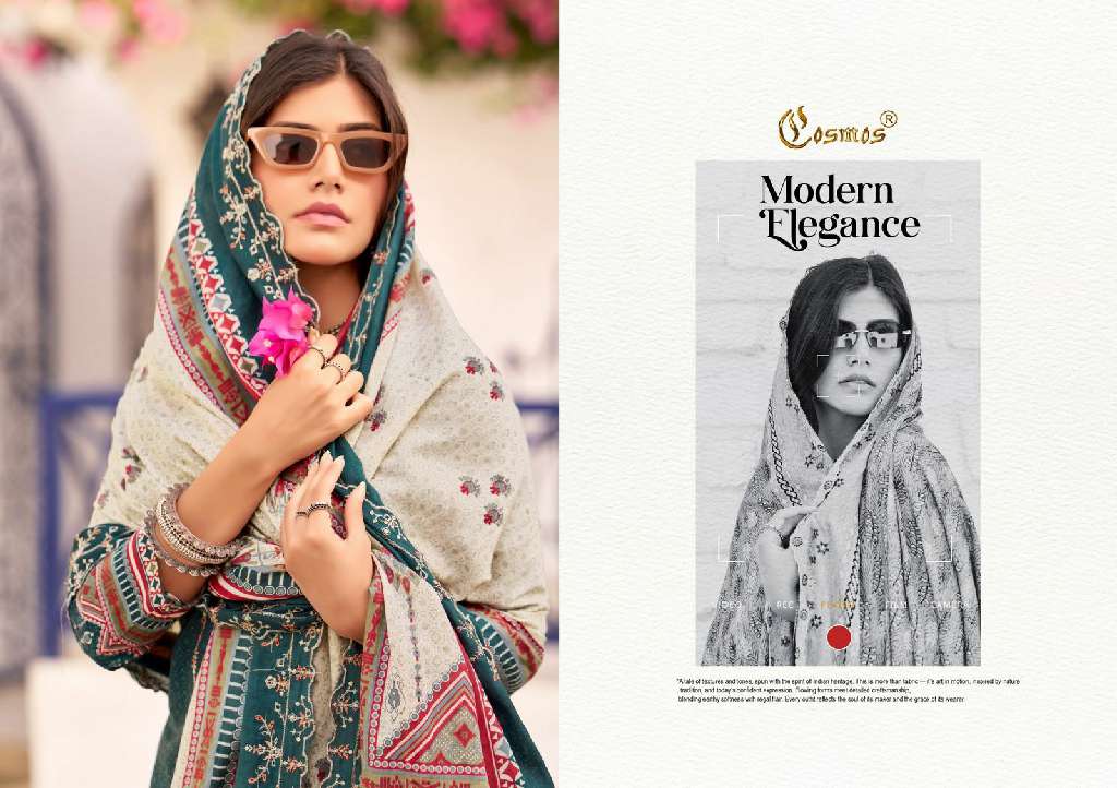 COSMOS BIN SAEED VOL-3 WHOLESALE DESIGNER PAKISATNI SUITS