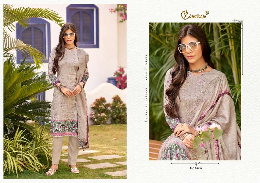 COSMOS BIN SAEED VOL-3 WHOLESALE DESIGNER PAKISATNI SUITS