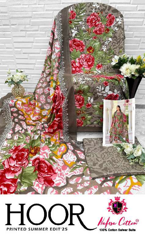 NAFISA COTTON HOOR PRINTED SUMMER EDITION 25 KARACHI PRETTY SUITS