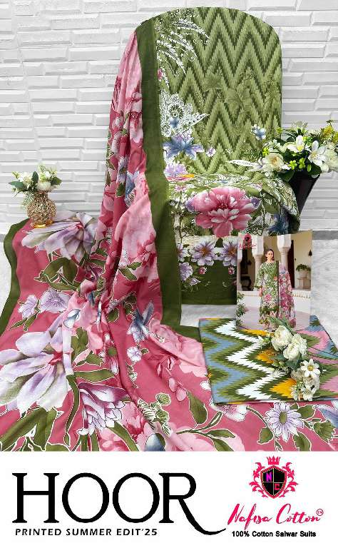 NAFISA COTTON HOOR PRINTED SUMMER EDITION 25 KARACHI PRETTY SUITS