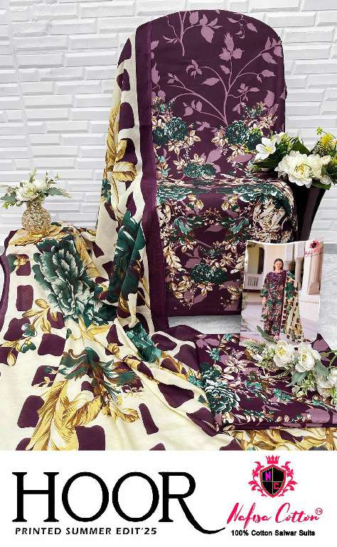 NAFISA COTTON HOOR PRINTED SUMMER EDITION 25 KARACHI PRETTY SUITS