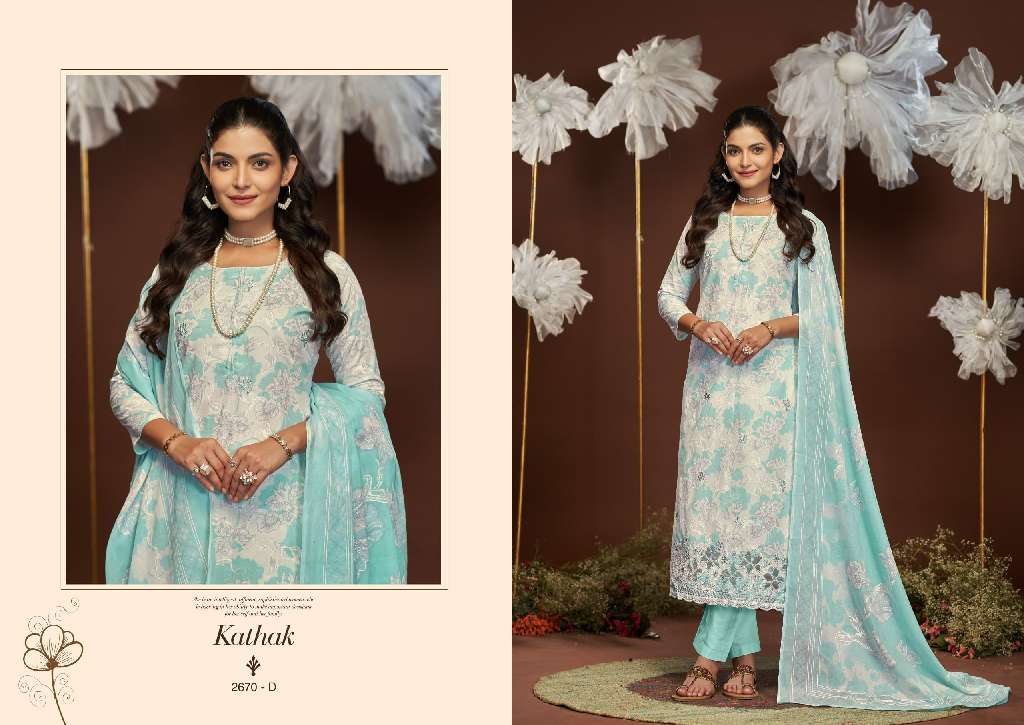 SARGAM KATHAK VOL-2 WHOLESALE PREMIUM SUMMER COLLECTION OF SUITS