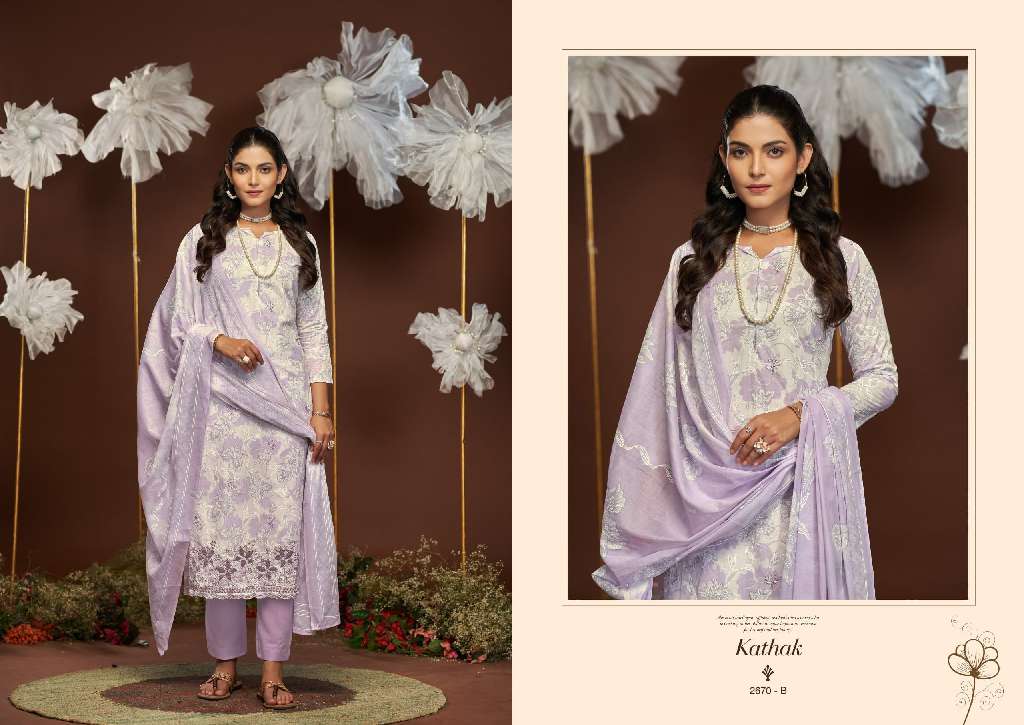 SARGAM KATHAK VOL-2 WHOLESALE PREMIUM SUMMER COLLECTION OF SUITS