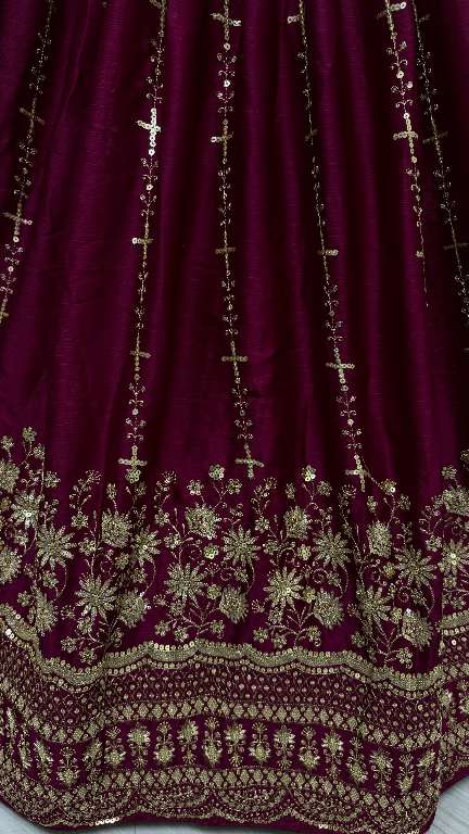 ANJANI ART D.NO 2851 WHOLESALE WEDDING LEHENGAS CHOLI