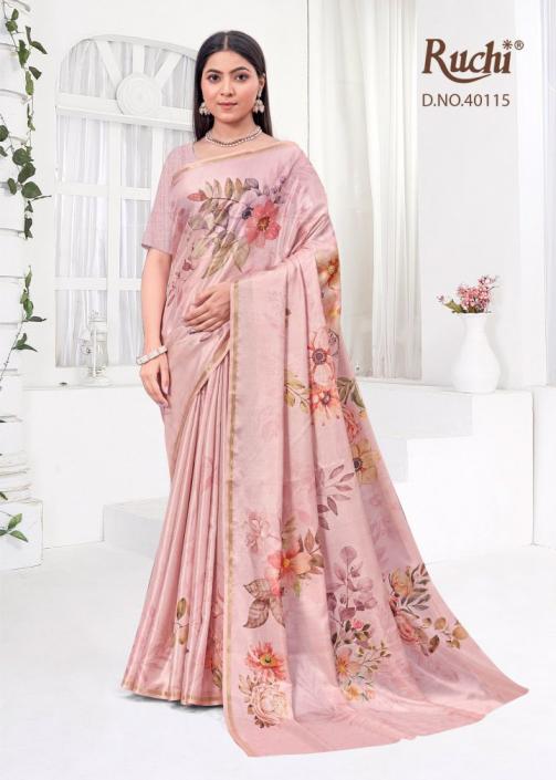 SAISHA VOL 2 BY RUCHI REGULAR WEAR TUSSAR SILK SAREES