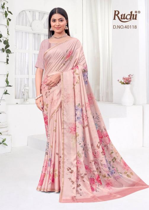 SAISHA VOL 2 BY RUCHI REGULAR WEAR TUSSAR SILK SAREES
