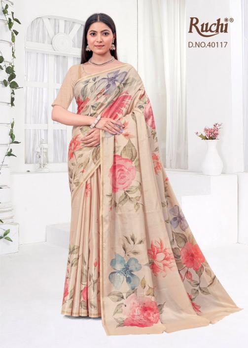 SAISHA VOL 2 BY RUCHI REGULAR WEAR TUSSAR SILK SAREES
