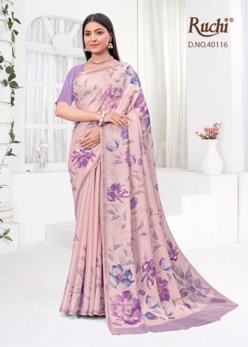 SAISHA VOL 2 BY RUCHI REGULAR WEAR TUSSAR SILK SAREES