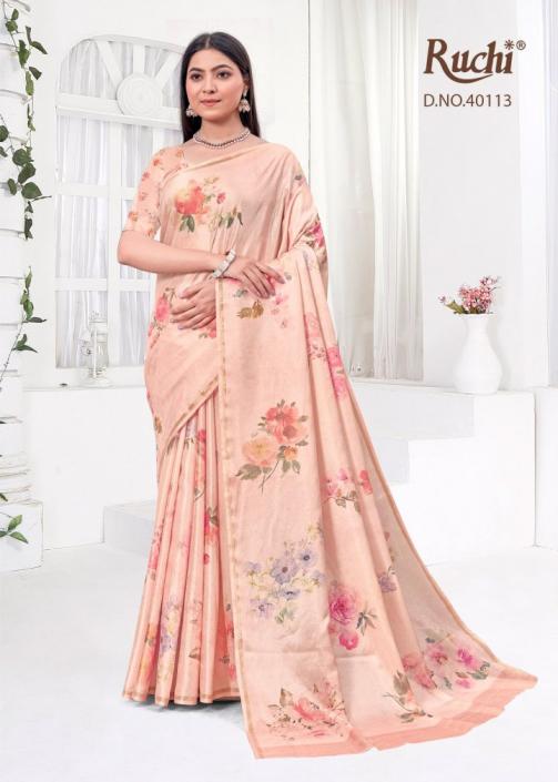 SAISHA VOL 2 BY RUCHI REGULAR WEAR TUSSAR SILK SAREES