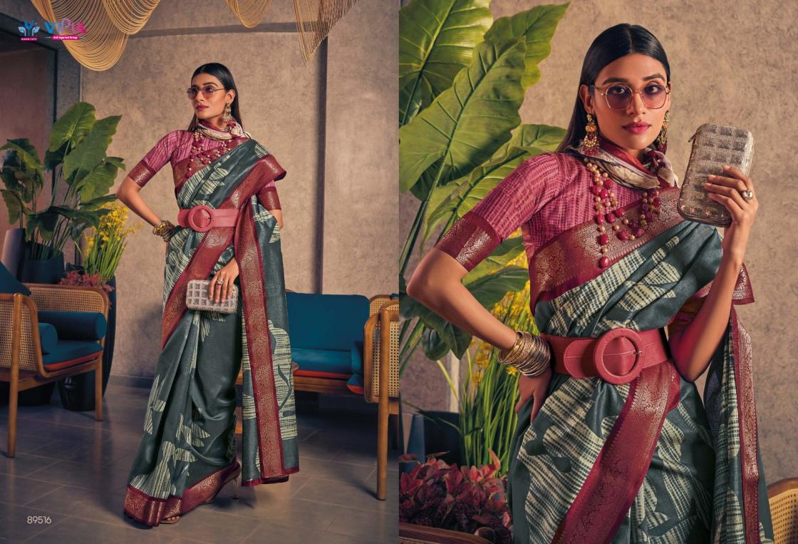 VIPUL VENUS SILK TWO TONE SILK FANCY BEST SAREE ONLINE