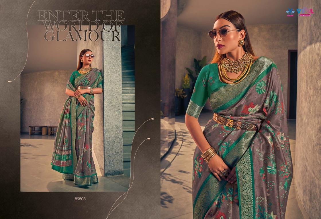 VIPUL VENUS SILK TWO TONE SILK FANCY BEST SAREE ONLINE