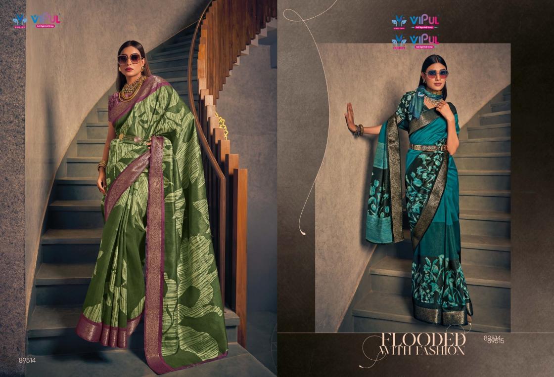VIPUL VENUS SILK TWO TONE SILK FANCY BEST SAREE ONLINE