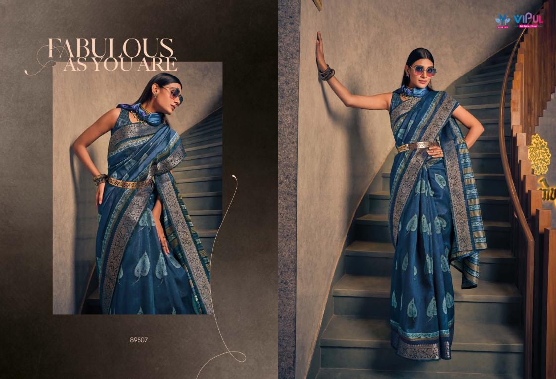 VIPUL VENUS SILK TWO TONE SILK FANCY BEST SAREE ONLINE