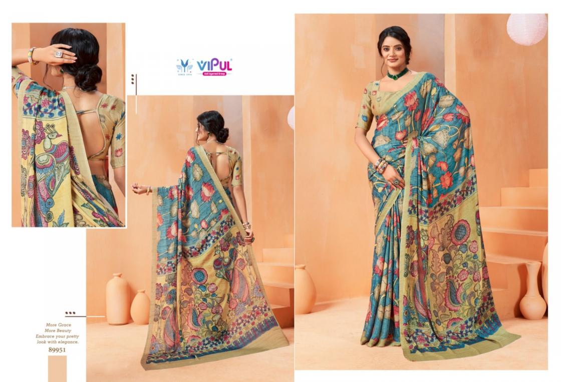 VIPUL ANTIQUE ROYAL VOL 14 CREWA GEORGETTE STYLISH SAREE ONLINE