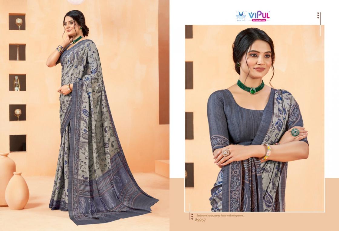 VIPUL ANTIQUE ROYAL VOL 14 CREWA GEORGETTE STYLISH SAREE ONLINE