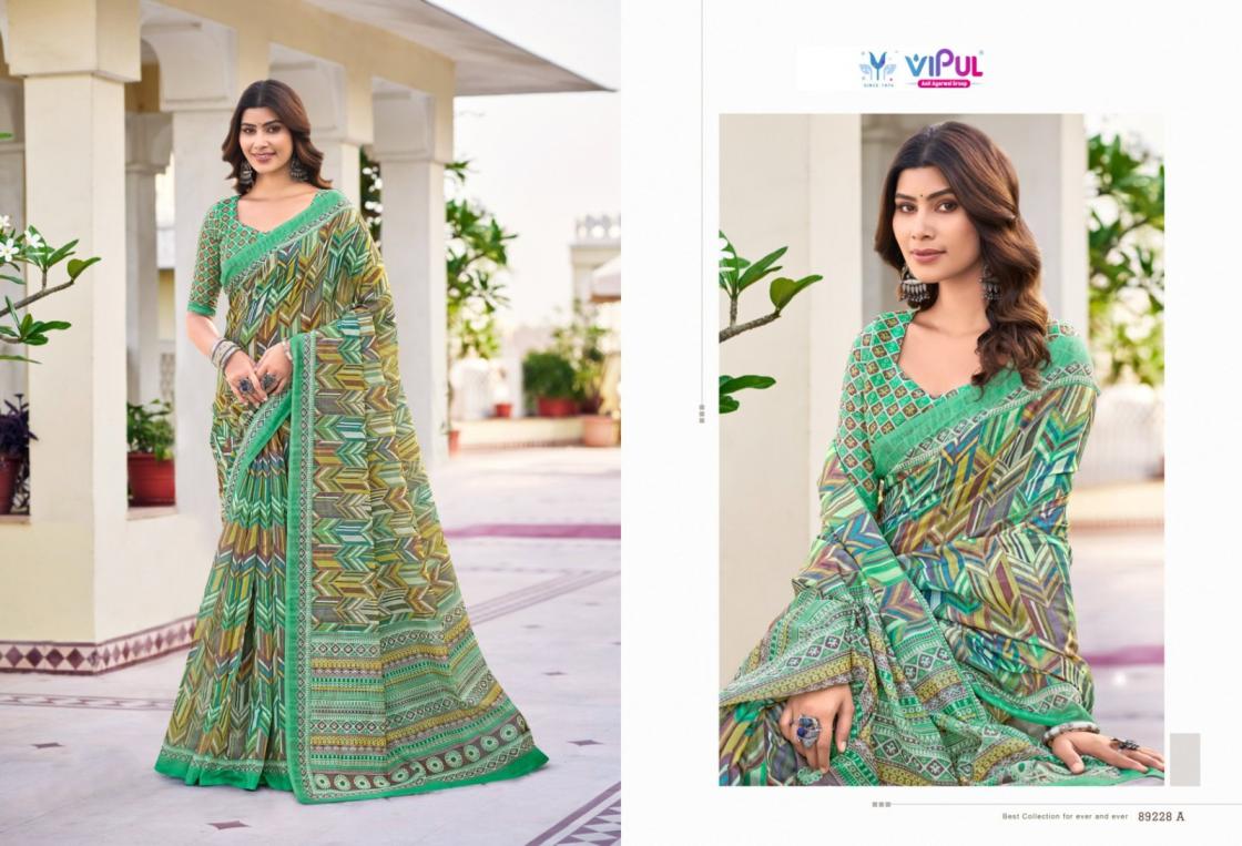 VIPUL FASHION PRATIKSHA COTTON COMFORTABLE SAREE WHOLESALER