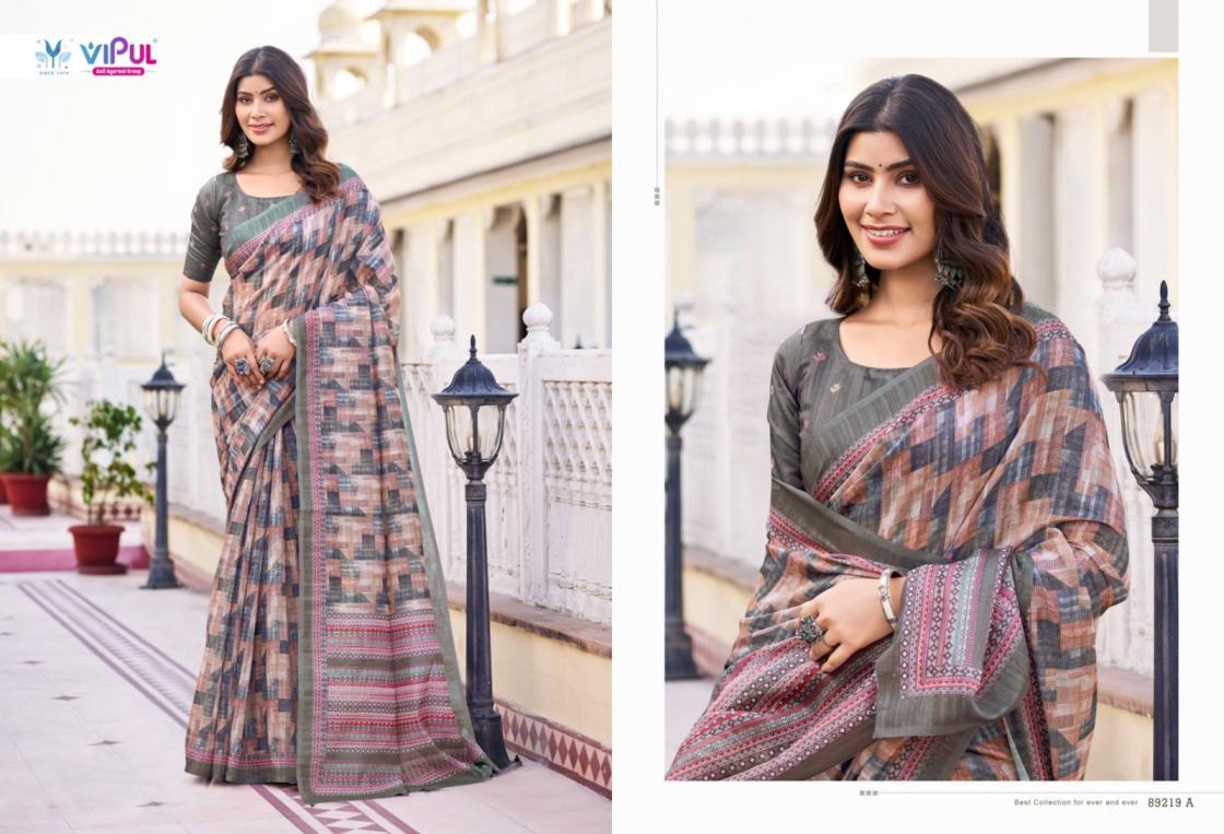 VIPUL FASHION PRATIKSHA COTTON COMFORTABLE SAREE WHOLESALER