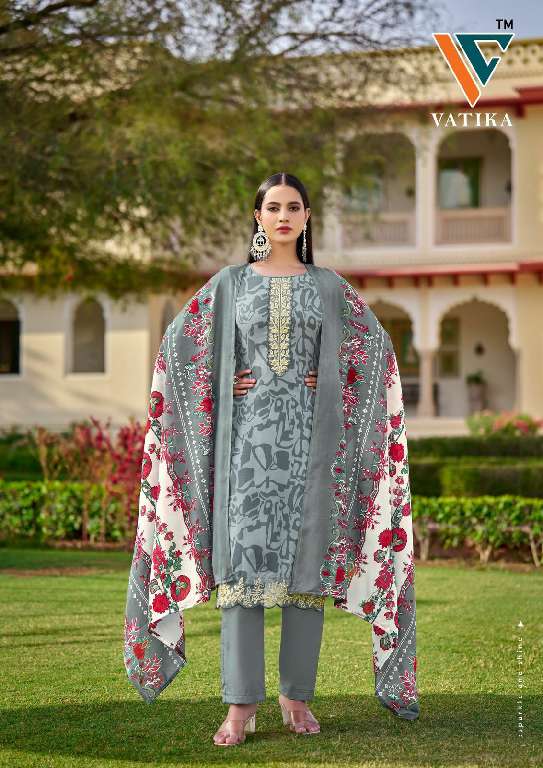 VANDANA VATIKA VOL-1 WHOLESALE COTTON PRINTED DRESS MATERIAL ONLINE