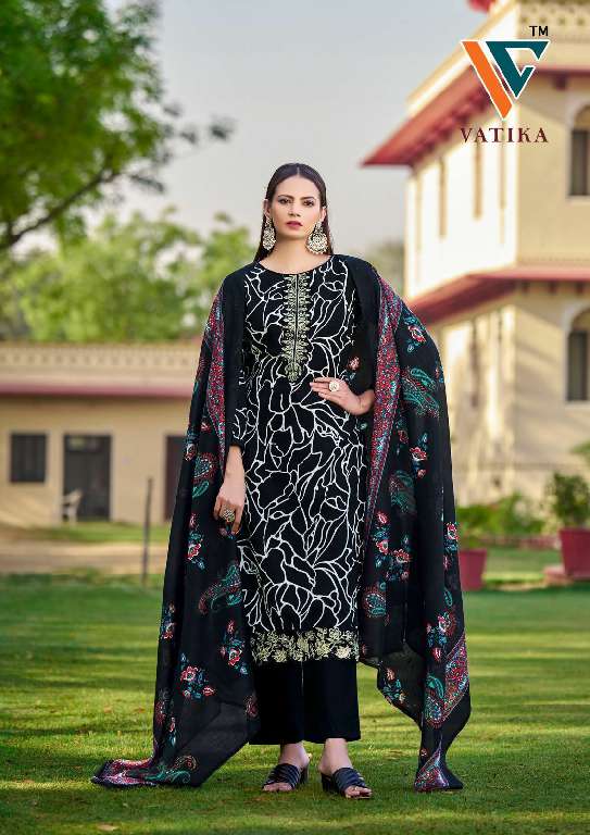 VANDANA VATIKA VOL-1 WHOLESALE COTTON PRINTED DRESS MATERIAL ONLINE