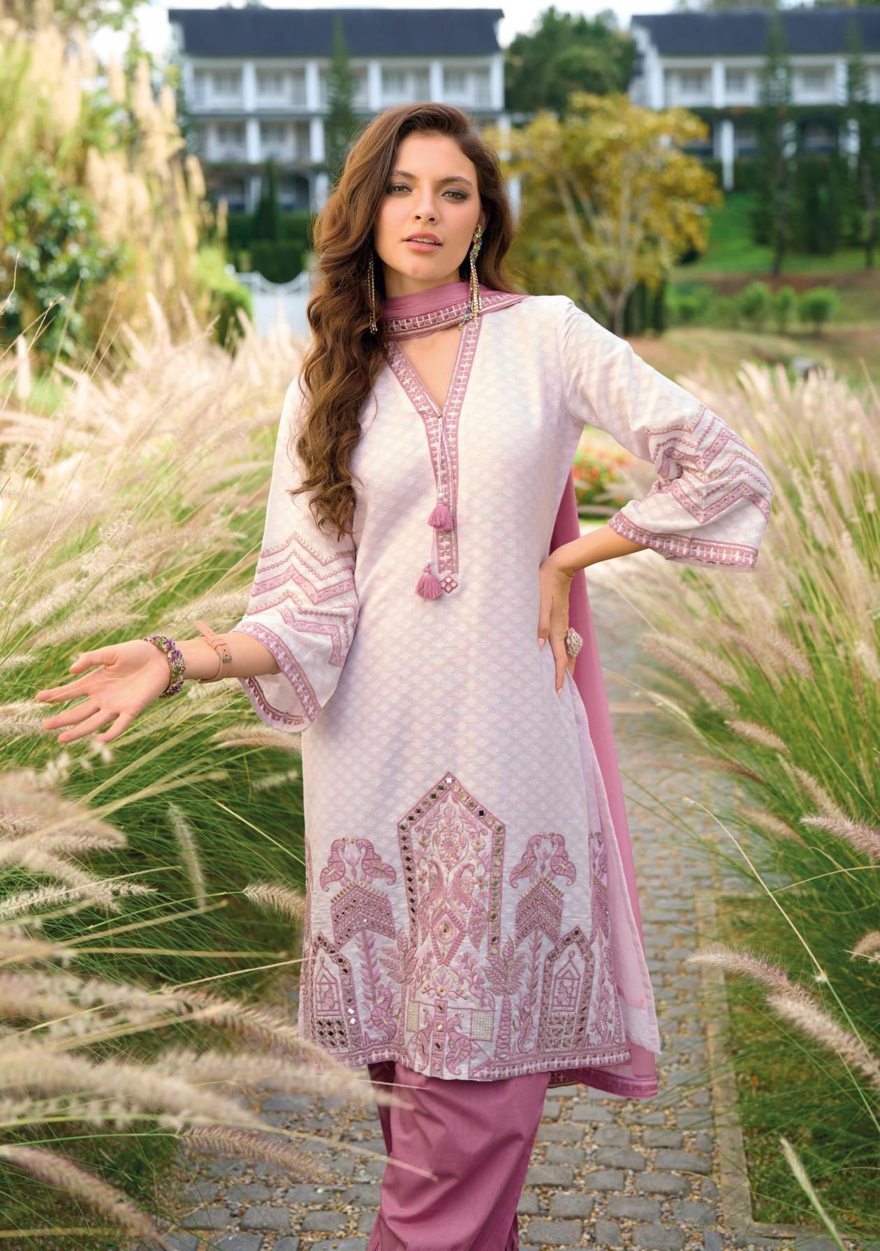 kailee fashion sehra cotton full stitch party wear suits for women