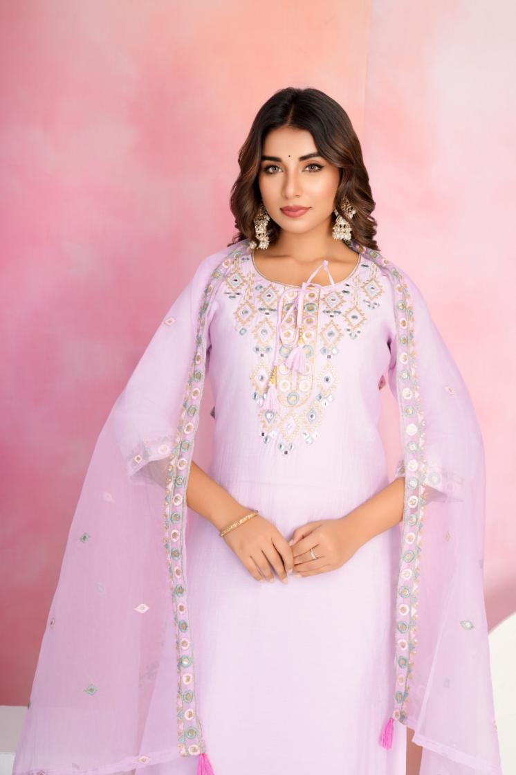 tanisha vol 22 viscose chanderi readymade gorgeous look suit online