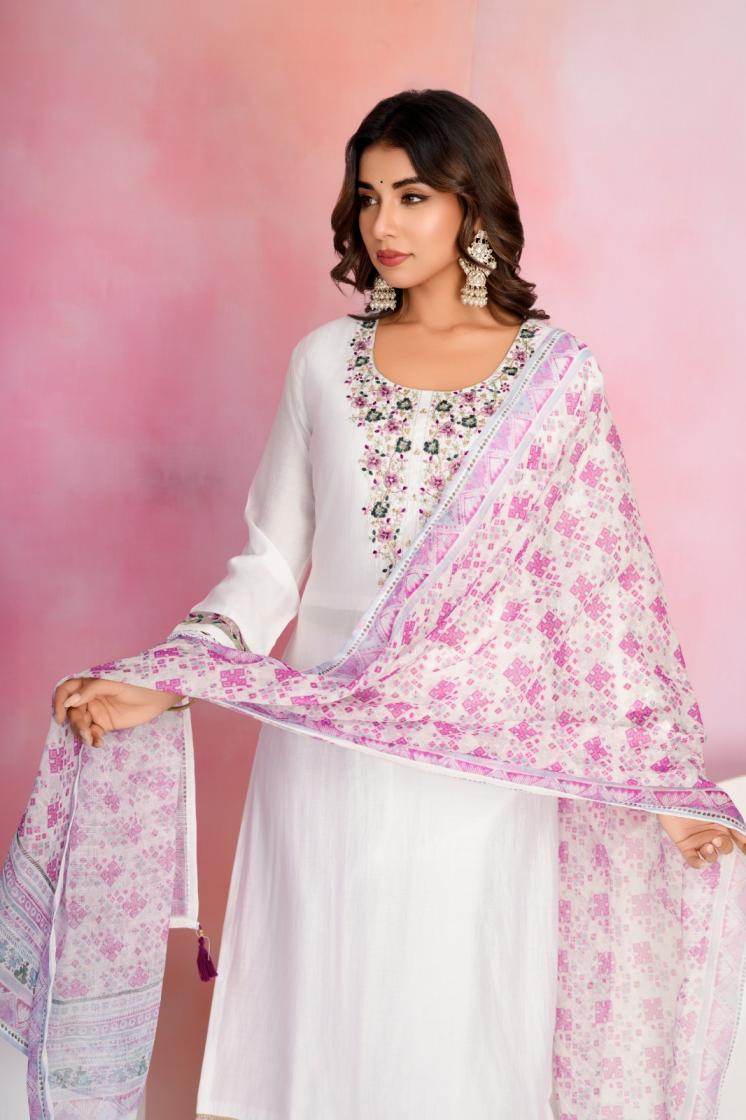 tanisha vol 22 viscose chanderi readymade gorgeous look suit online