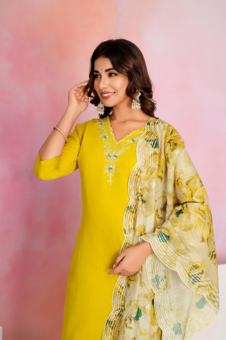 tanisha vol 22 viscose chanderi readymade gorgeous look suit online