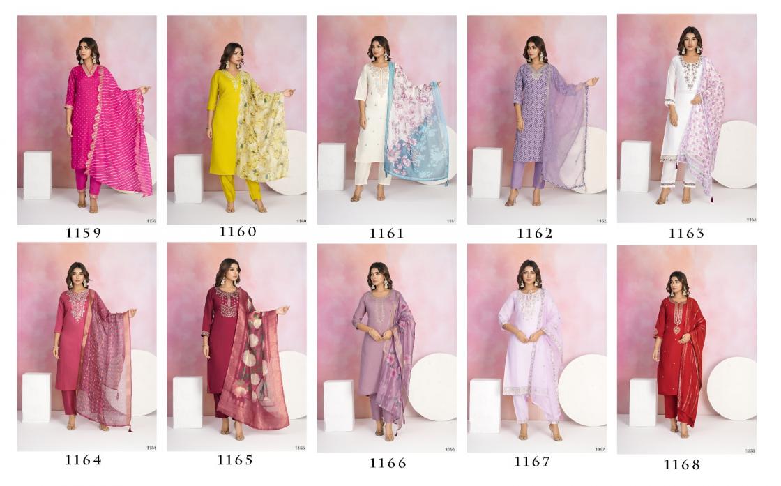 tanisha vol 22 viscose chanderi readymade gorgeous look suit online