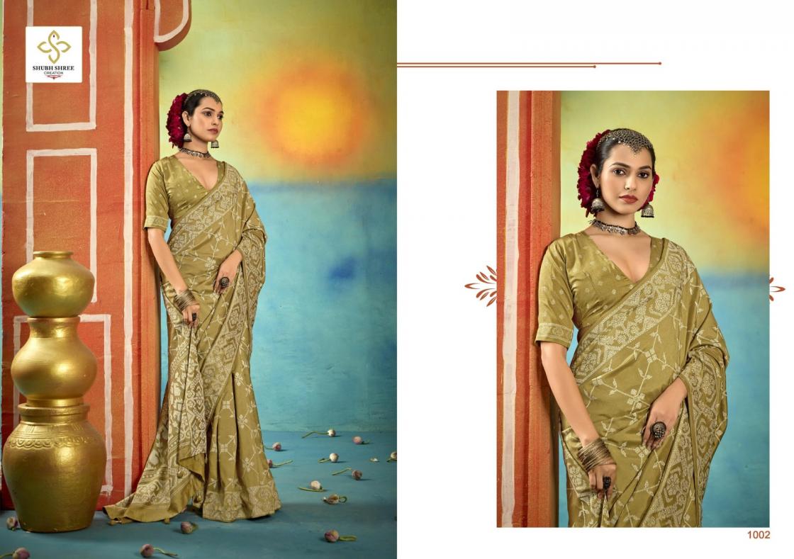 sarangi by shubh shree creation wealvet tusser silk fashionable sarees