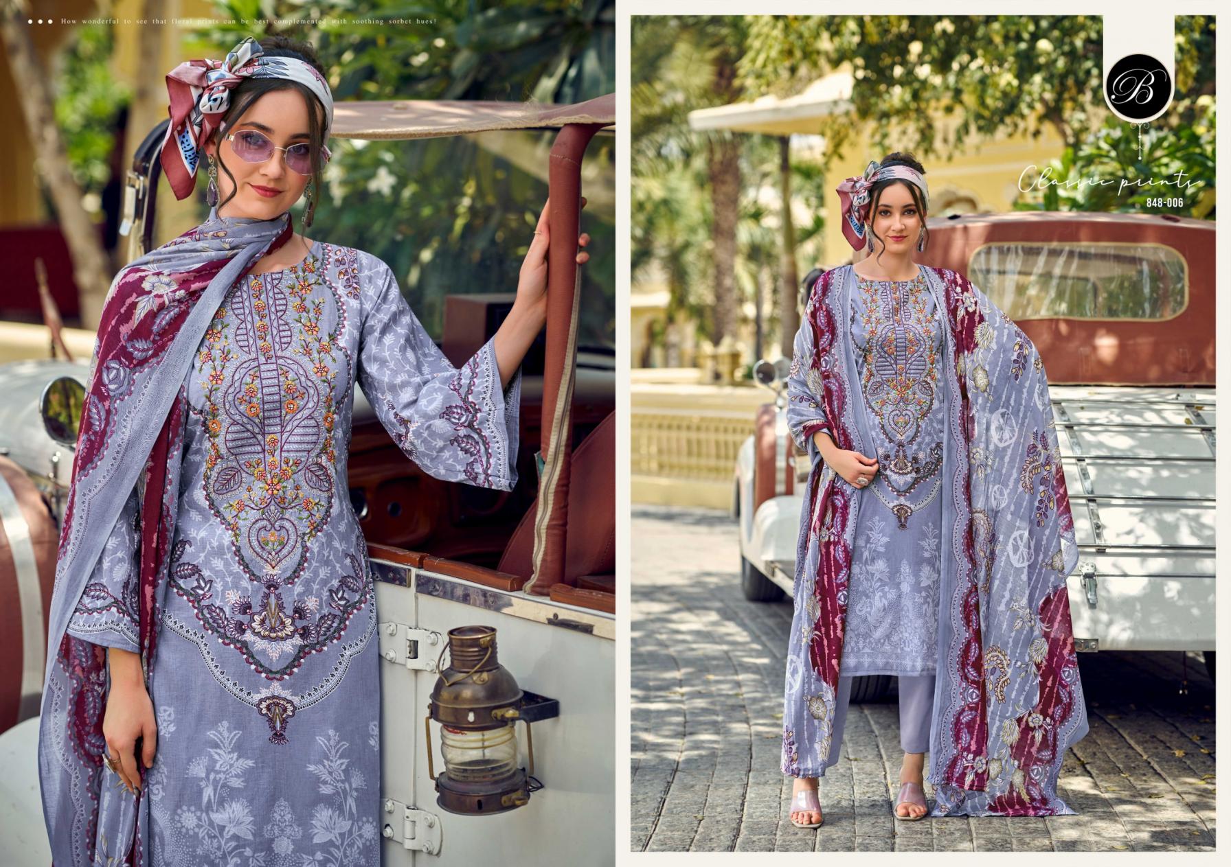 belliza launch naira vol 106 summer collection cotton kurta set