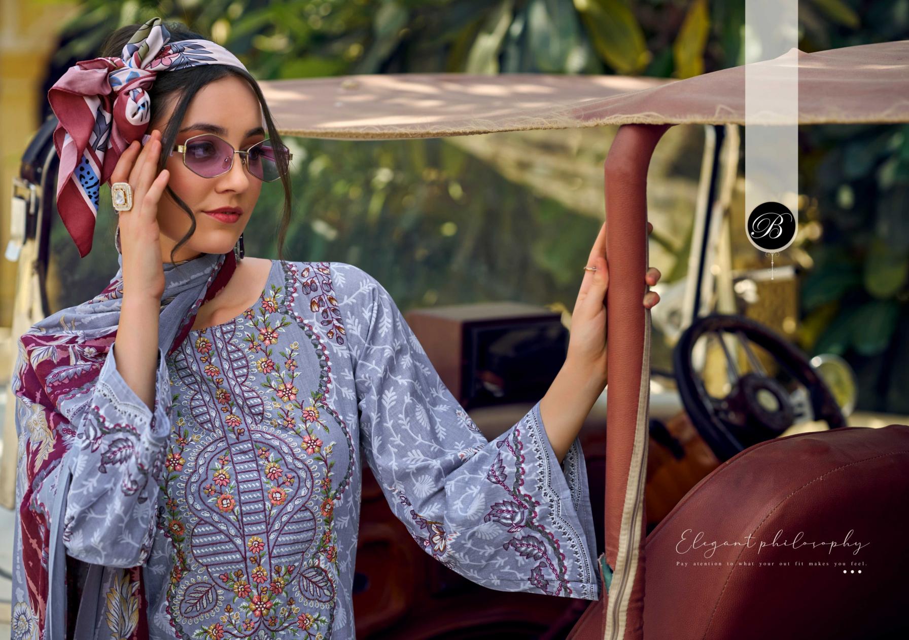 belliza launch naira vol 106 summer collection cotton kurta set