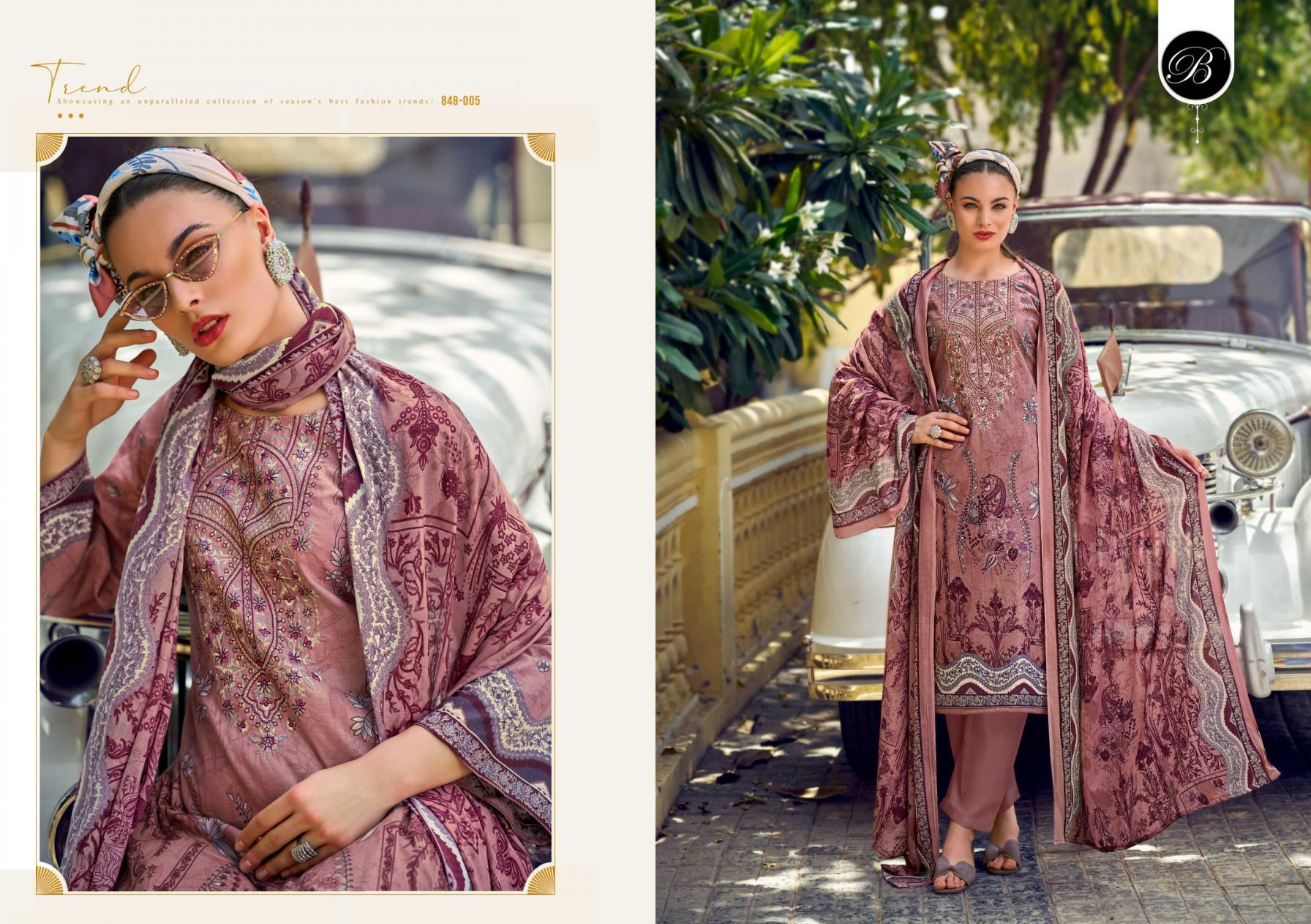 belliza launch naira vol 106 summer collection cotton kurta set