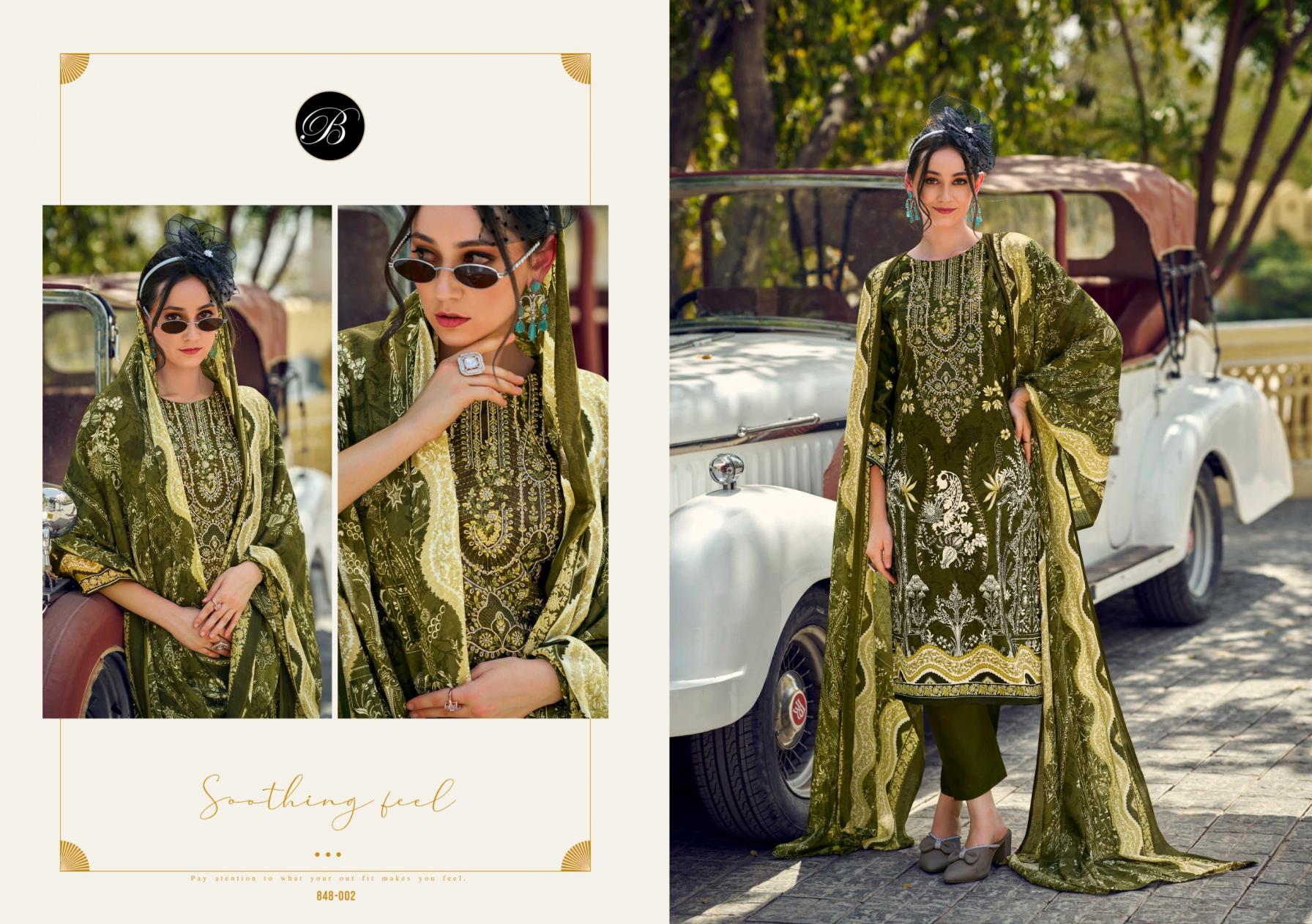 belliza launch naira vol 106 summer collection cotton kurta set